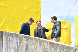 Exitosas pruebas de funcionamiento de los grupos electrógenos en la estación de bombeo de la defensa sur